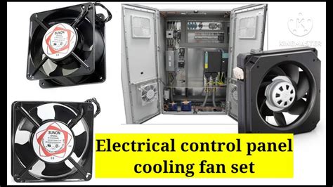 electrical control panel cooling fan